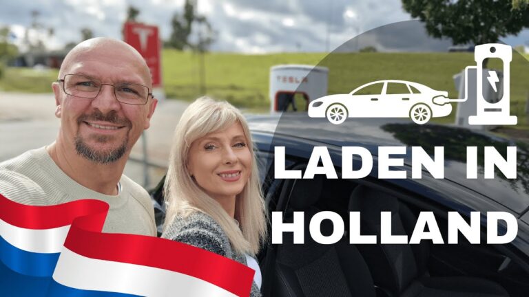 Elektroautoladen in den Niederlanden